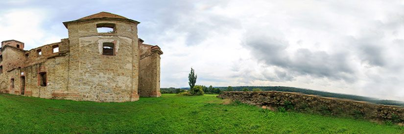 Ruiny Klasztoru Karmelitów - zdjęcie sferyczne